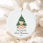 ベビー初めてのクリスマス セラミックオーナメント