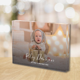 ベビー初めてのクリスマス フォトブロック