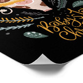 ベビー初めてのクリスマス ポスター (角)