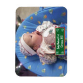 ベビー初めてのクリスマス マグネット (縦)