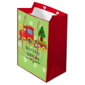 ベビー初めてのクリスマス ミディアムペーパーバッグ (正面アングル)