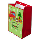 ベビー初めてのクリスマス ミディアムペーパーバッグ (裏面アングル)