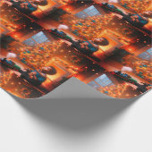 ベビー初めてのクリスマス ラッピングペーパー (角)