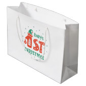 ベビー初めてのクリスマス ラージペーパーバッグ (裏面アングル)