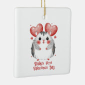 ベビー初バレンタインデー セラミックオーナメント (右)