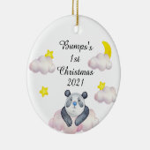 ベビー初バンプクリスマスセラミックオーナメント セラミックオーナメント (右)