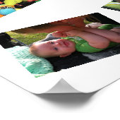 ベビー初年度ポスパーソナライズされたター ポスター (角)