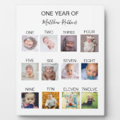 ベビー初年度写真 フォトプラーク (正面)