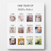 ベビー初年度写真 フォトプラーク (正面)