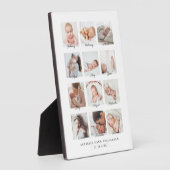 ベビー初年度月刊写真集 フォトプラーク (側面)