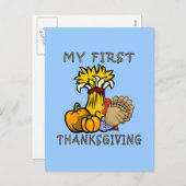 ベビー初感謝祭 シーズンポストカード (正面/裏面)