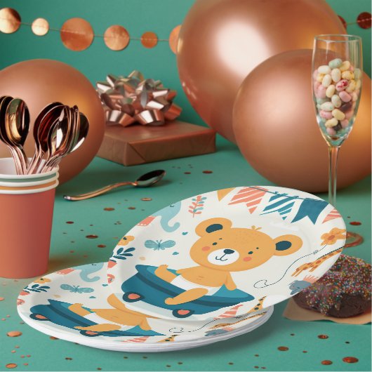 ベビー初風呂 ペーパープレート (複数)