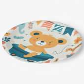 ベビー初風呂 ペーパープレート (アングル)