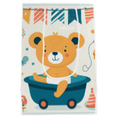 ベビー初風呂 ミディアムペーパーバッグ (裏面)