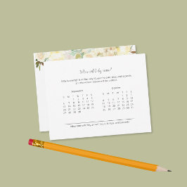 ベビー到着予測エレガントホワイトローズ