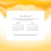 ベビー到着予測ガールテディベア