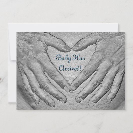 ベビー到着 カード (正面)
