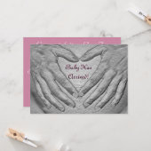 ベビー到着 カード (正面/裏面インサイチュ)