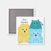 ベビー動物園 マグネット (正面/裏面)