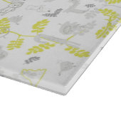 ベビー動物2を表示するパターン カッティングボード (角)