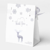 ベビー北欧トナカイの赤ちゃんシャワー外は寒い フェイバーボックス (裏面サイド)