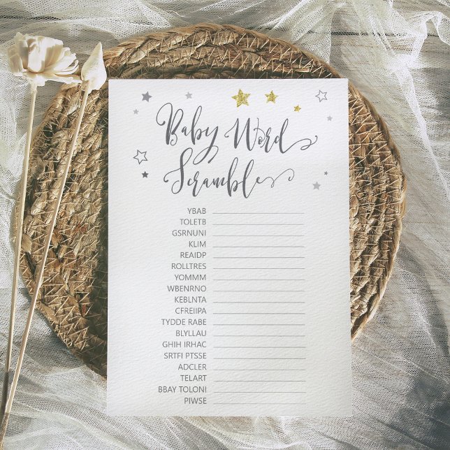 ベビー単語スクランブル男女兼用金ゴールドシャワーゲーム (クリエイターアップロード済み)