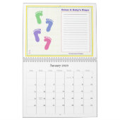 ベビー及び家族のための小さな進歩のカレンダー(一般的な) カレンダー (1月 2026)