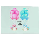 ベビー双子 ラージペーパーバッグ (裏面)