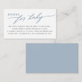 ベビー台本エレガントの赤ちゃんシャワー エンクロージャーカード (正面/裏面)