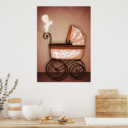 ベビー台車 ポスター (キッチン)
