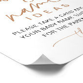 ベビー名アイディアトゥインクルリトルスターベビーシャワー ポスター (角)