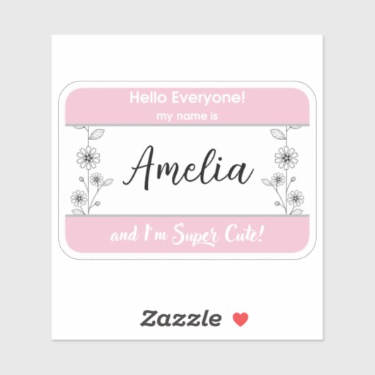 ベビー名タグ病院名生まれたばかりの記号ID シール (シート)