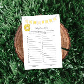 ベビー名レースゲームボーイテディベアカード プログラム