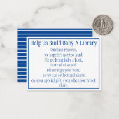 ベビー名刺帳 ノートカード (正面/裏面インサイチュ)