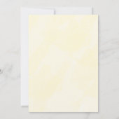 ベビー名前付けクレードルインディアン式テンプレート 招待状 (裏面)