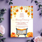 ベビー名前付けクレードルインディアン式テンプレート 招待状