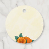 ベビー名前付け揺りかごのインディアン式の好意 フェイバータグ (裏面)