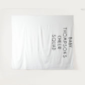 ベビー名応援分隊の写真の背景 タペストリー (正面(横))