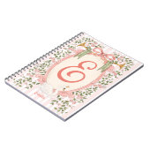 ベビー名 – Swanプリンセス ノートブック (左側)