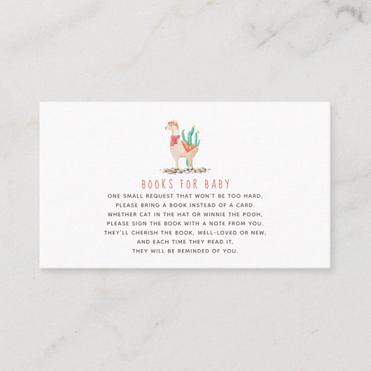 ベビー向けの本かわいい水彩羅間 名刺 (正面)