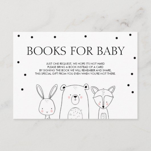 ベビー向け書籍木版動物持参キツネ エンクロージャーカード (正面)