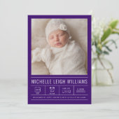 ベビー告知あなたの写真を追加 (スタンド正面)