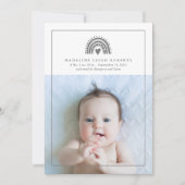 ベビー告知あなたの写真を追加 (正面)