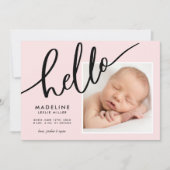 ベビー告知あなたの写真を追加 (正面)