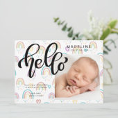 ベビー告知あなたの写真を追加 (スタンド正面)