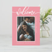 ベビー告知あなたの写真を追加 (スタンド正面)