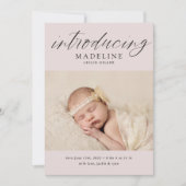 ベビー告知あなたの写真を追加 (正面)