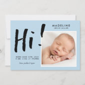 ベビー告知あなたの写真を追加 (正面)