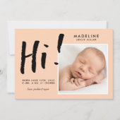 ベビー告知あなたの写真を追加 (正面)