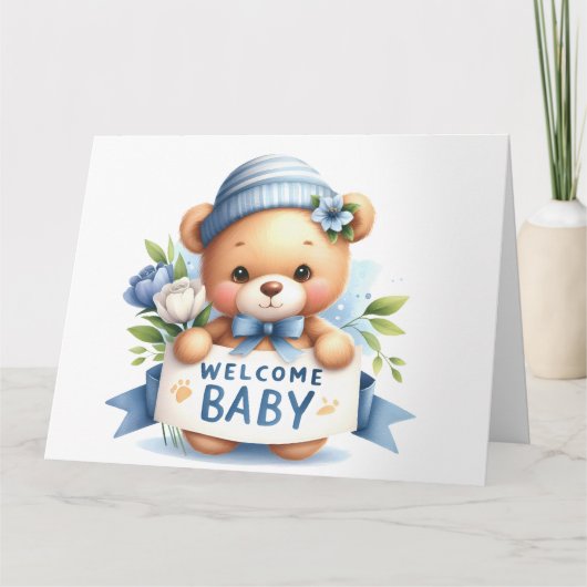 ベビー告知カード カード (正面)